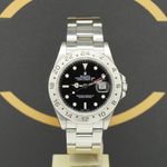 Rolex Explorer II 16570 (2001) - Zwart wijzerplaat 40mm Staal (1/7)