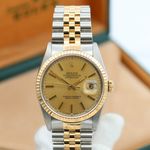 Rolex Datejust 36 16233 (Onbekend (willekeurig serienummer)) - 36mm Goud/Staal (4/8)