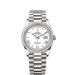 Rolex Day-Date 36 128399TBR (2025) - White dial 36 mm White Gold case (1/1)