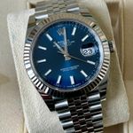 Rolex Datejust 41 126334 (2021) - Blue dial 41 mm Steel case (1/7)