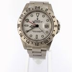 Rolex Explorer II 16570 (2005) - White dial 40 mm Steel case (1/7)
