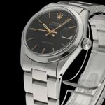 Rolex Oyster Precision 6466 (1960) - Zwart wijzerplaat 36mm Staal (6/7)