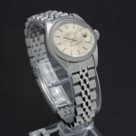 Rolex Lady-Datejust 69174 (1991) - Zilver wijzerplaat 26mm Staal (4/7)