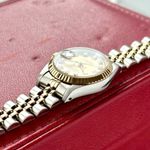 Rolex Lady-Datejust 69173G (1989) - Goud wijzerplaat 26mm Goud/Staal (8/8)