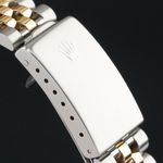 Rolex Datejust 36 16233 (1990) - Black dial 36 mm Gold/Steel case (8/8)