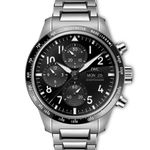 IWC Pilot Chronograph IW388304 (2024) - Zwart wijzerplaat 43mm (1/1)