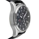IWC Pilot Chronograph IW377709 (Unknown (random serial)) - Black dial 43 mm Steel case (7/8)