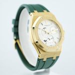 Audemars Piguet Royal Oak Dual Time 26120BA.OO.D088CR.01 (2008) - Wit wijzerplaat 39mm Geelgoud (8/8)
