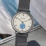 NOMOS Tangente 179.S24 (Onbekend (willekeurig serienummer)) - Beige wijzerplaat 38mm Staal (1/8)