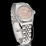 Rolex Lady-Datejust 79174 (2000) - Pink dial 26 mm Steel case (3/8)