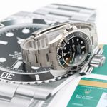 Rolex Submariner No Date 114060 (Onbekend (willekeurig serienummer)) - Zwart wijzerplaat 40mm Staal (5/8)