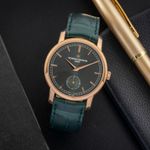 Vacheron Constantin Traditionnelle 82172/000R-H008 (Unknown (random serial)) - Green dial 38 mm Rose Gold case (1/8)