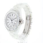 Chanel J12 H0970 (2003) - White dial 38 mm Ceramic case (2/6)