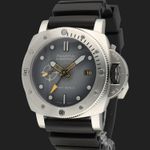 Panerai Luminor Submersible PAM01323 (2023) - Grey dial 44 mm Steel case (1/8)