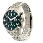 IWC Pilot Chronograph IW378006 (2024) - Groen wijzerplaat 43mm Staal (3/8)