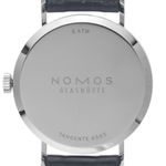 NOMOS Tangente Neomatik 190 (2024) - Blauw wijzerplaat 35mm Staal (6/7)