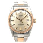 Rolex Datejust 6305 (1953) - Silver dial 36 mm Gold/Steel case (1/5)