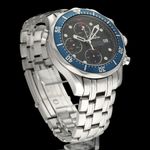 Omega Seamaster Diver 300 M 2225.80.00 (2008) - Blue dial 42 mm Steel case (6/8)