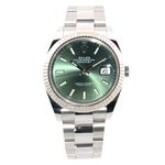 Rolex Datejust 41 126334 (2024) - Green dial 41 mm Steel case (2/8)