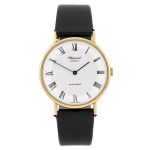 Chopard Classic 1049 (1993) - Wit wijzerplaat 33mm Geelgoud (1/7)