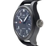 IWC Big Pilot Top Gun IW501901 (Onbekend (willekeurig serienummer)) - Zwart wijzerplaat 48mm Keramiek (6/8)