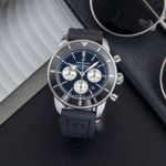 Breitling Superocean Heritage II Chronograph AB0162121B1S1 (Unknown (random serial)) - Black dial 44 mm Steel case (1/8)