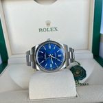 Rolex Oyster Perpetual 41 124300 (2025) - Blue dial 41 mm Steel case (2/7)