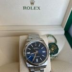Rolex Oyster Perpetual 41 124300 (2025) - Blue dial 41 mm Steel case (3/7)