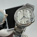 Cartier Ballon Bleu 33mm W4BB0016 (2024) - Silver dial 33 mm Steel case (1/8)