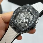 Hublot Spirit of Big Bang 642.qw.0170.rx.thg (2023) - Transparant wijzerplaat Onbekend Carbon (3/8)