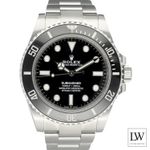 Rolex Submariner No Date 124060 (2021) - Zwart wijzerplaat 41mm Staal (2/8)