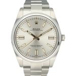 Rolex Oyster Perpetual 41 124300 (2025) - Silver dial 41 mm Steel case (2/8)