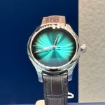 H. Moser & Cie. Unknown 1200-1240 (2025) - Blauw wijzerplaat 38mm Staal (1/1)