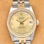 Rolex Datejust 31 Rolex Datejust 31 / 68273 / 1990 / Box & Papers / 24 Months Warranty (1990) - Champagne wijzerplaat 31mm Goud/Staal (1/8)