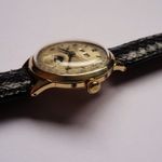 Cortébert Vintage 9300 (1956) - Gold dial 35 mm Yellow Gold case (5/8)