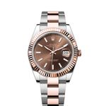 Rolex Datejust 41 126331 (2017) - Brown dial 41 mm Steel case (1/1)