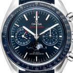 Omega Speedmaster Moonphase 304.33.44.52.03.001 (2025) - Blue dial 44 mm Steel case (1/8)