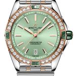 Breitling Chronomat 38 U17356531L1U1 (2026) - Roze wijzerplaat 38mm Goud/Staal (1/1)
