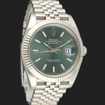 Rolex Datejust 41 126334 (2023) - Green dial 41 mm Steel case (4/8)