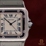 Cartier Santos Galbée 1564 (Unknown (random serial)) - 29 mm Steel case (4/8)