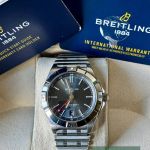 Breitling Chronomat GMT A32398101M1A1 (2023) - Grey dial 40 mm Steel case (6/6)