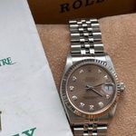 Rolex Datejust 31 78274 (2000) - Pink dial 31 mm Steel case (1/8)