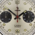 Yema Vintage 7730 (1960) - Silver dial 36 mm Steel case (3/8)
