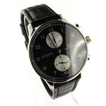IWC Portuguese Chronograph IW3714 (Onbekend (willekeurig serienummer)) - Zwart wijzerplaat 41mm Witgoud (3/6)