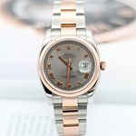 Rolex Datejust 36 116201 (Unknown (random serial)) - Grey dial 36 mm Gold/Steel case (7/8)