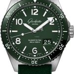 Glashütte Original SeaQ Panorama Date 1-36-13-07-83-33 (2024) - Green dial 43 mm Steel case (1/8)