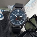 IWC Big Pilot Top Gun IW501901 (Onbekend (willekeurig serienummer)) - Zwart wijzerplaat 48mm Keramiek (1/8)