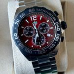 TAG Heuer Formula 1 Quartz CAZ101AN.BA0842 (2024) - Rood wijzerplaat 43mm Staal (1/7)