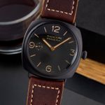 Panerai Radiomir 3 Days 47mm PAM00504 (2012) - Brown dial 47 mm Ceramic case (3/8)