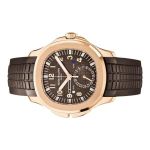 Patek Philippe Aquanaut 5164R-001 (2024) - Brown dial 41 mm Rose Gold case (3/6)